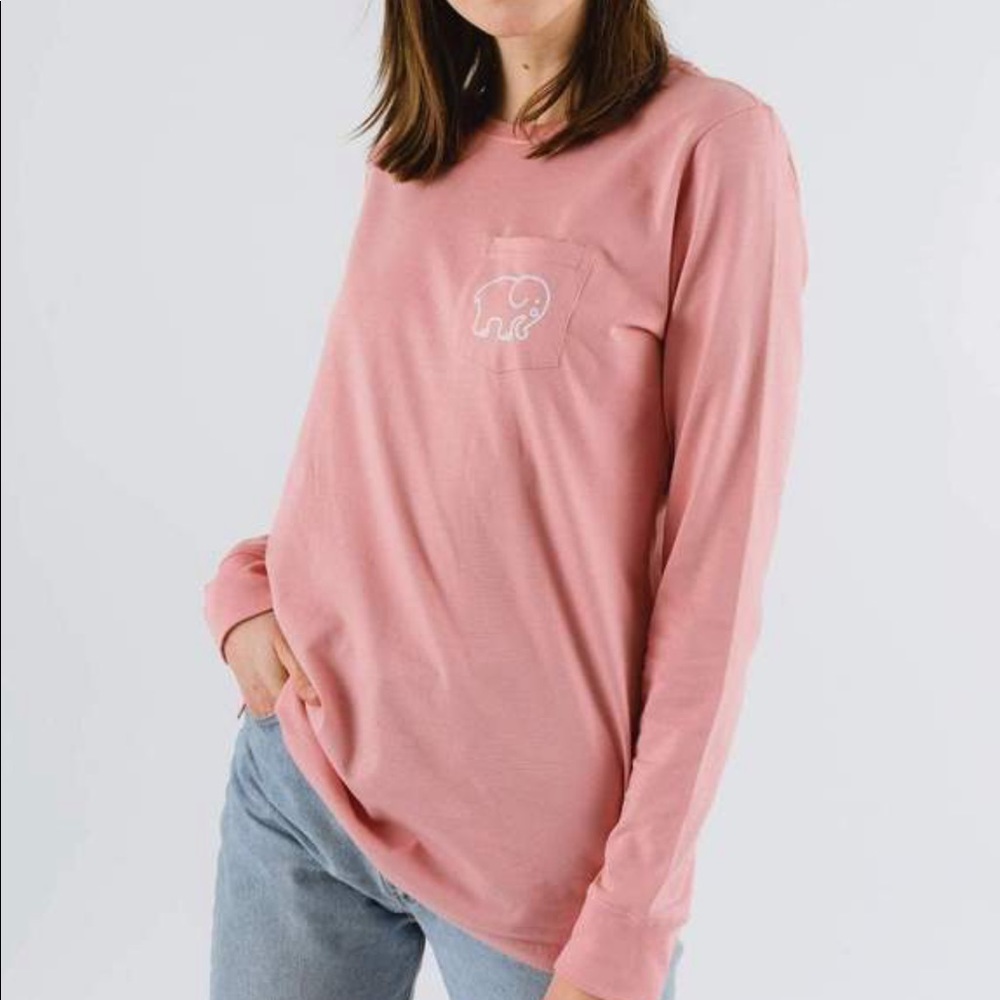 ivory ella pink long sleeve